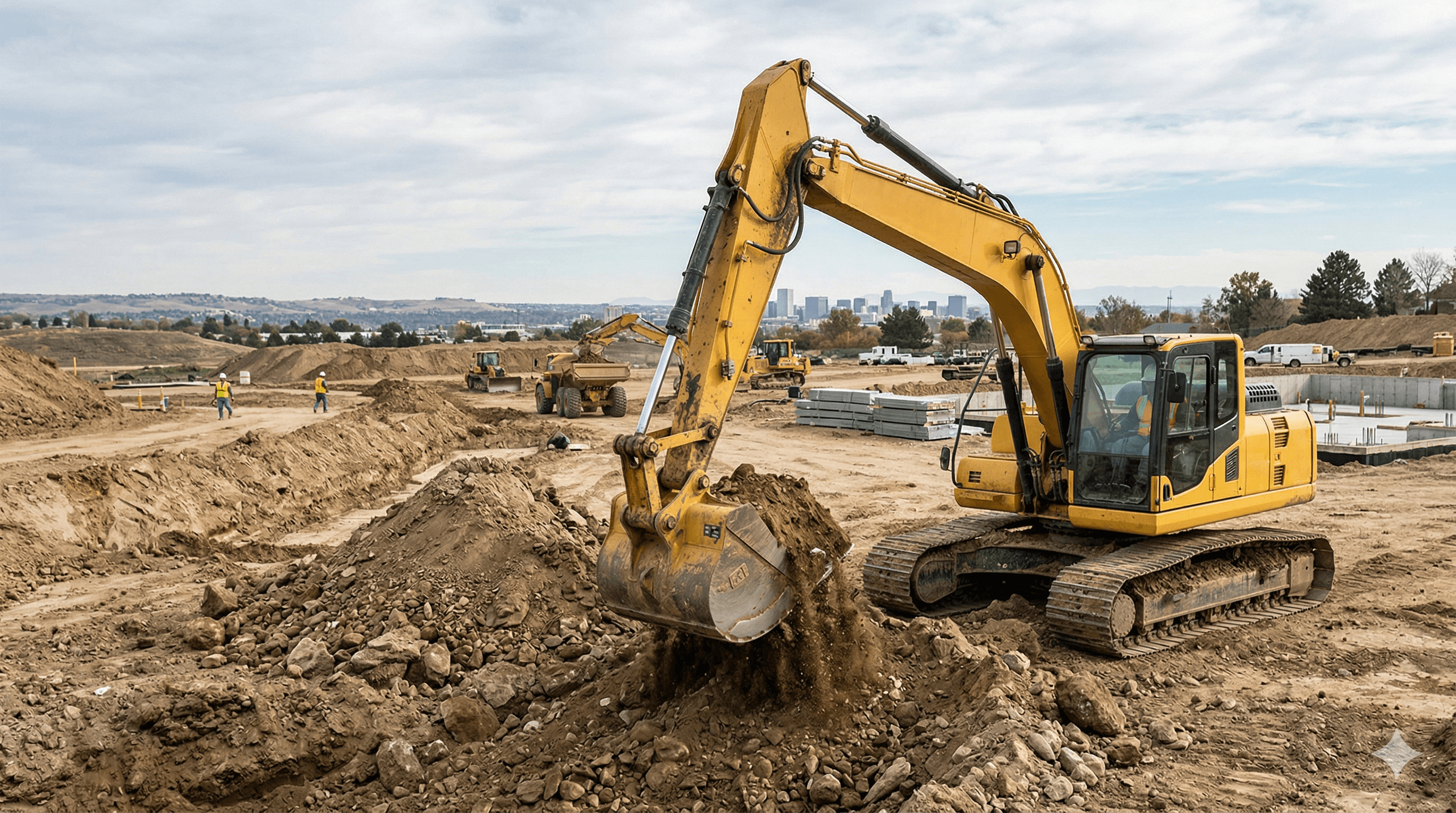 İş makinesi kepçe